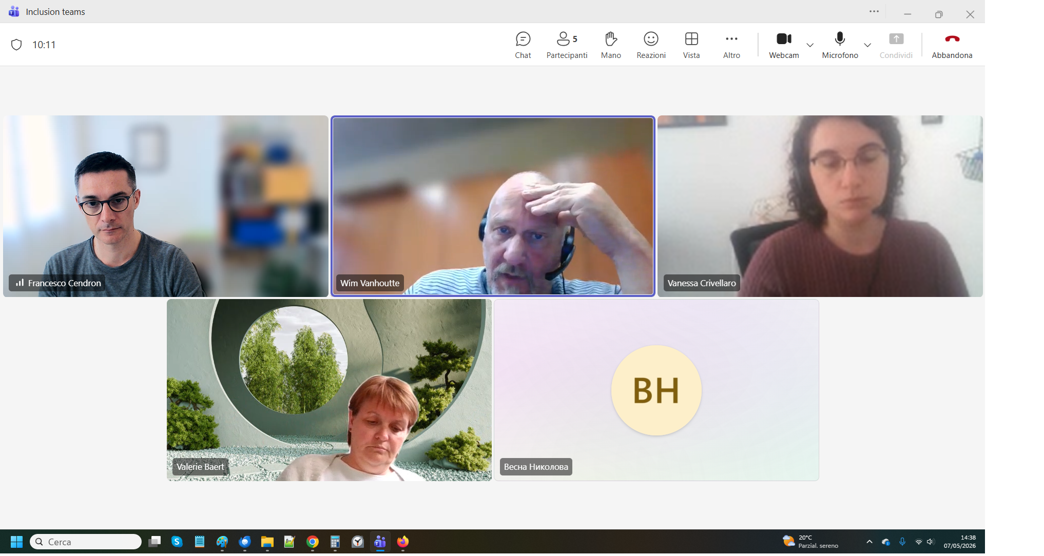 Online meeting 7 May 2026 — screenshot 1