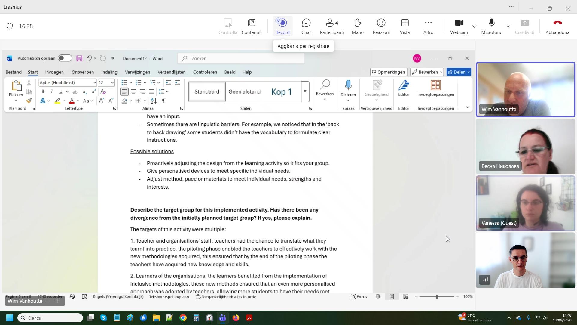 Online meeting 19 June 2026 - screenshot 2