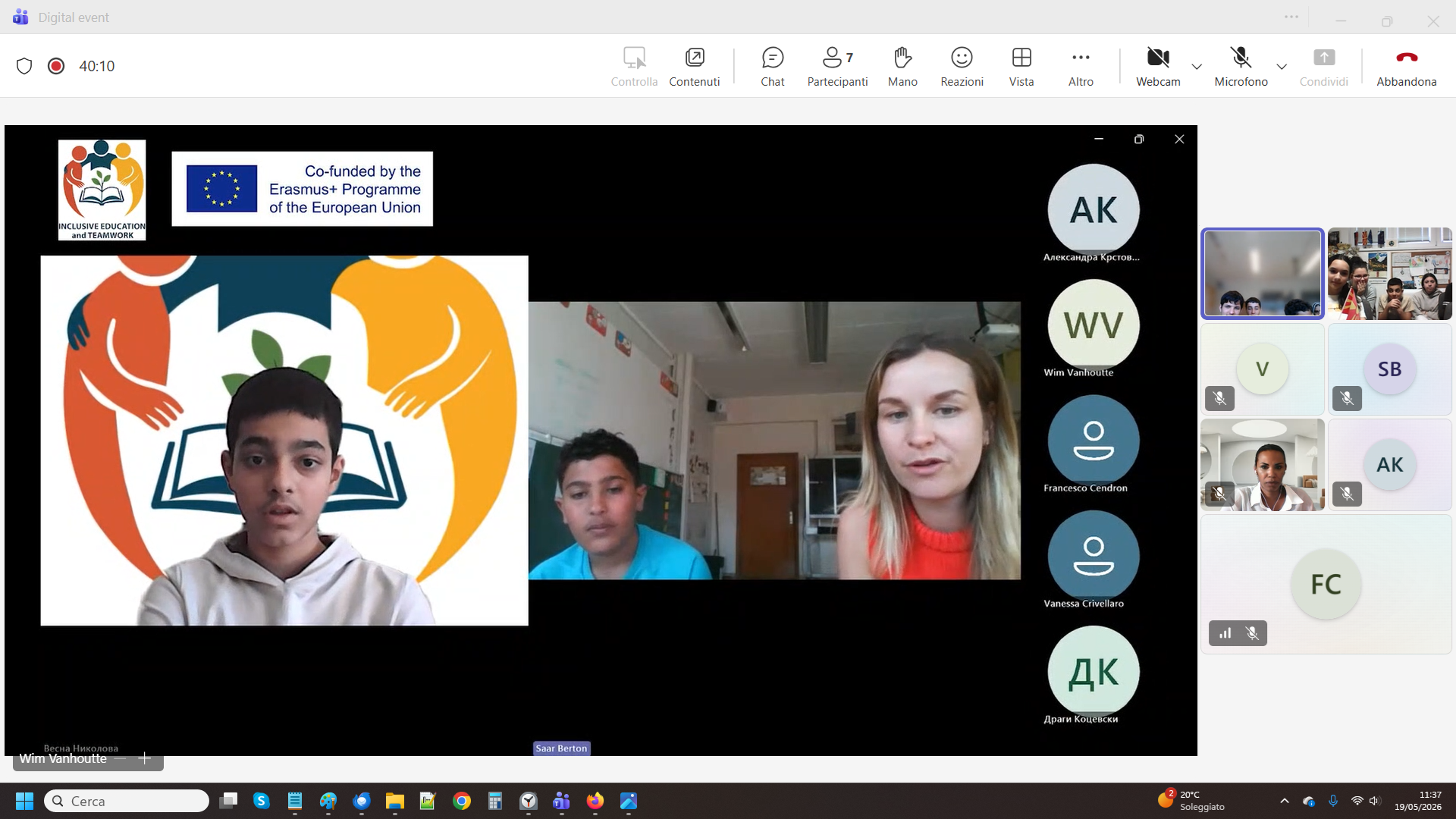 Digital event 22 May 2026 — video presentation