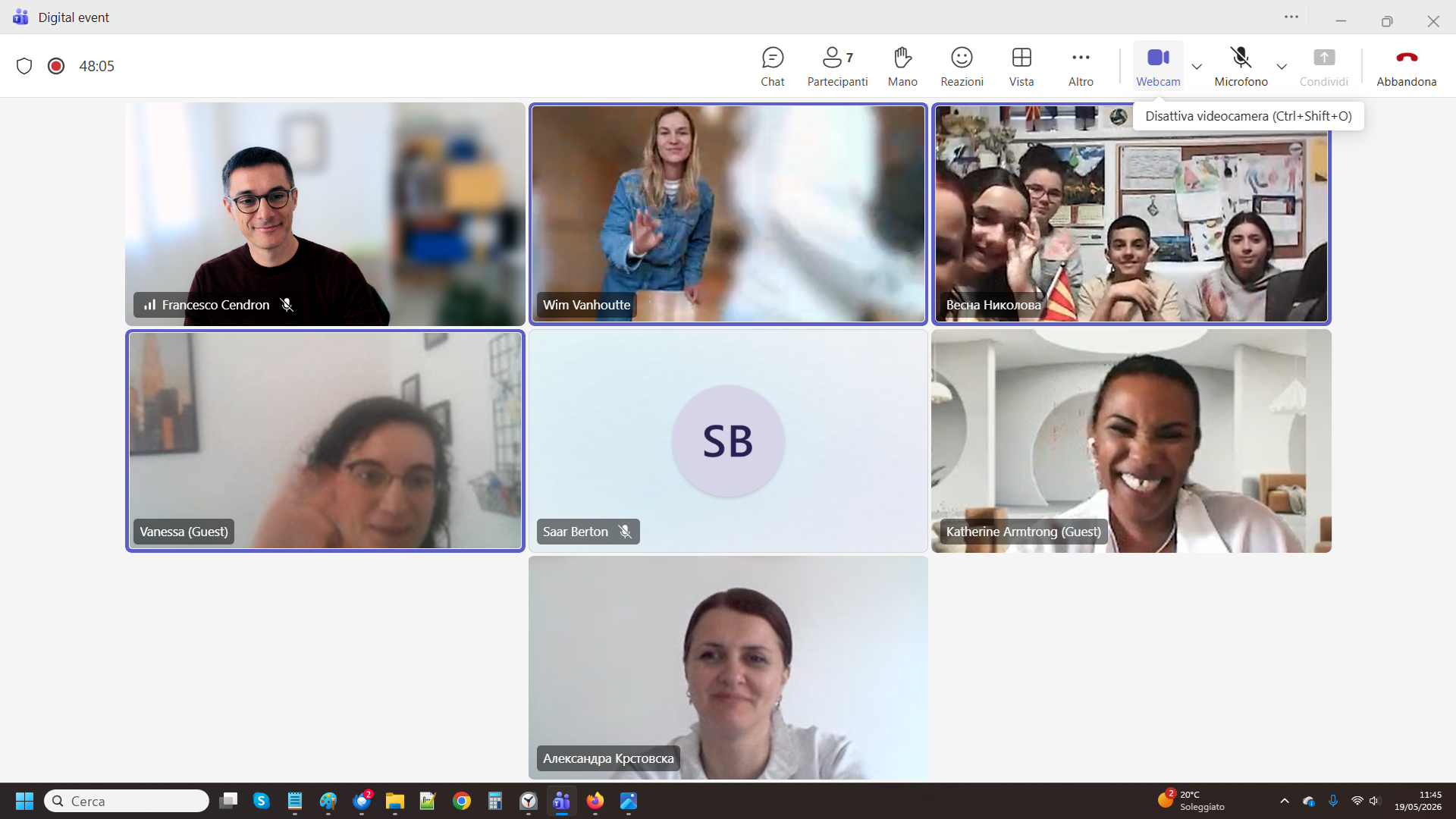 Digital event 22 May 2026 — follow-up